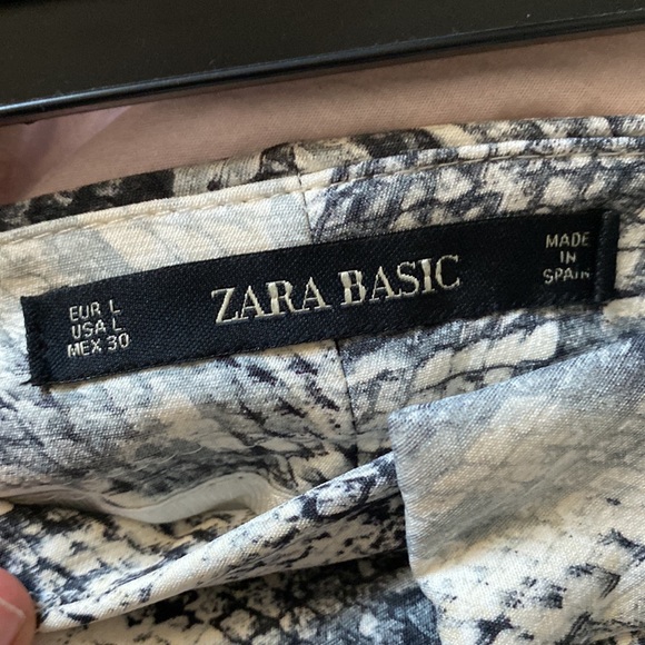 Zara basic printed pant - Picture 5 of 6